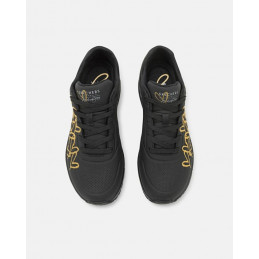 Uno-Golden Heart Black/Gold Skechers