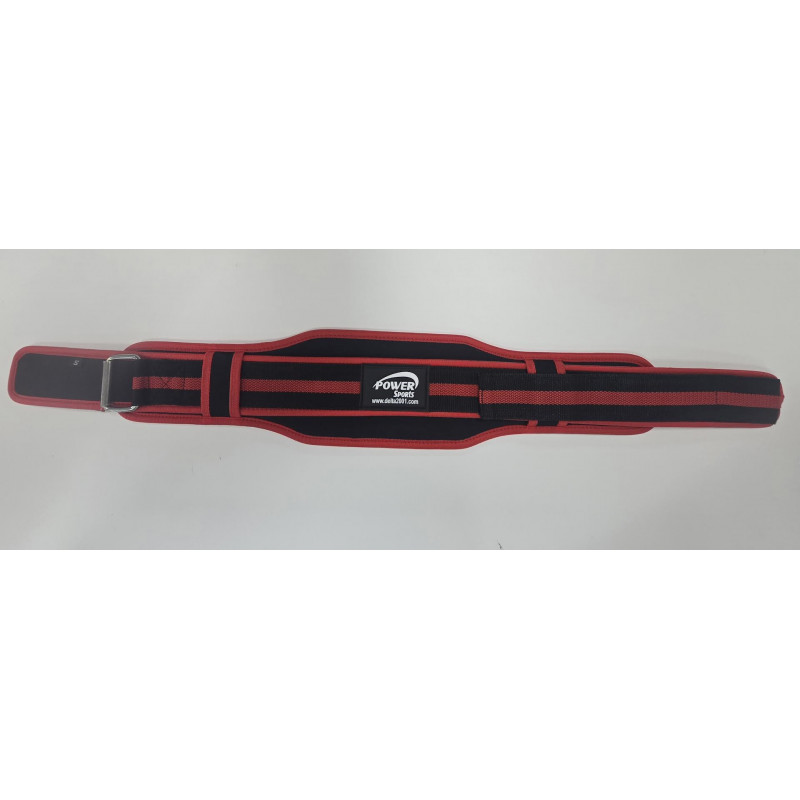 Cinturon Rojo y Negro Power Sport