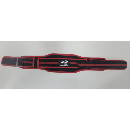 Cinturon Rojo y Negro Power Sport