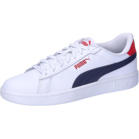 PUMA SMASH v2 L Jr PUMA White- PUMA Navy- For all