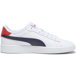 PUMA SMASH v2 L Jr PUMA White- PUMA Navy- For all