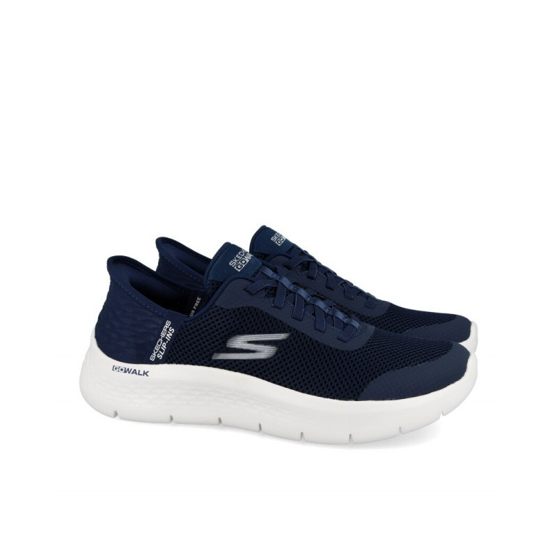 ZAPATILLA SKECHERS GO WALK FLEX- HANDS UP NAVY