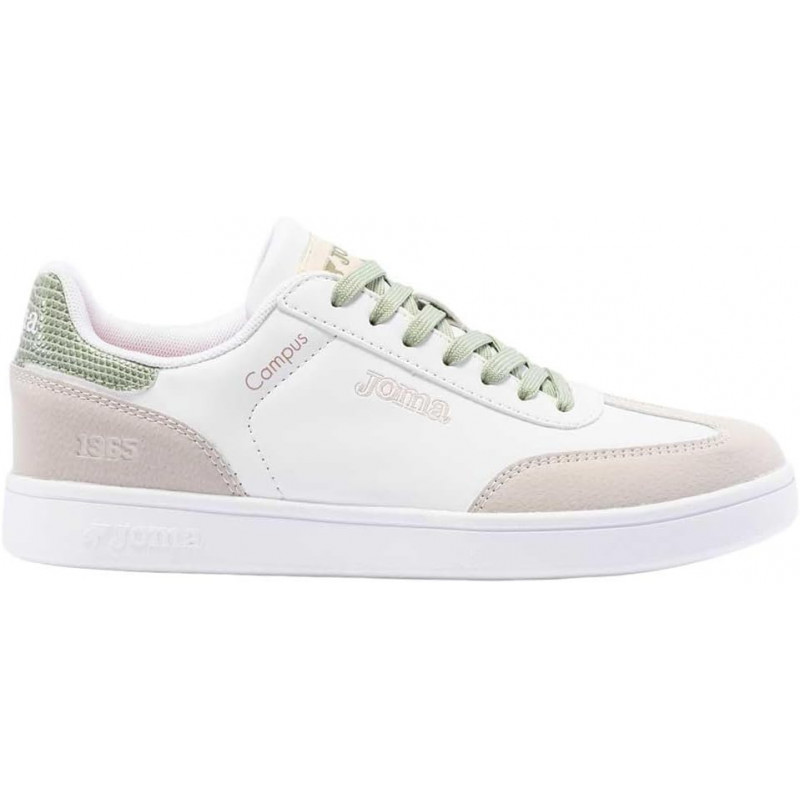 ZAPATILLA C.CAMPUS LADY 2415 WHITE GREEN JOMA